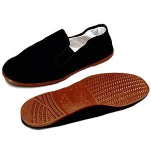 rubber sole traditional tai chi shoes