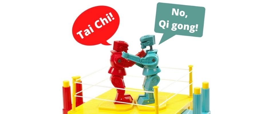 qi gong vs tai chi battle
