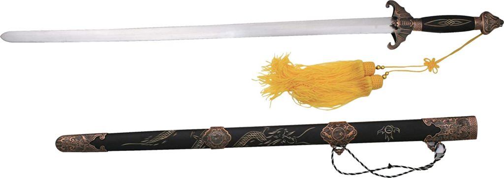 metal tai chi sword