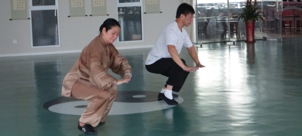 class in Shanghai learning what is tai chi
