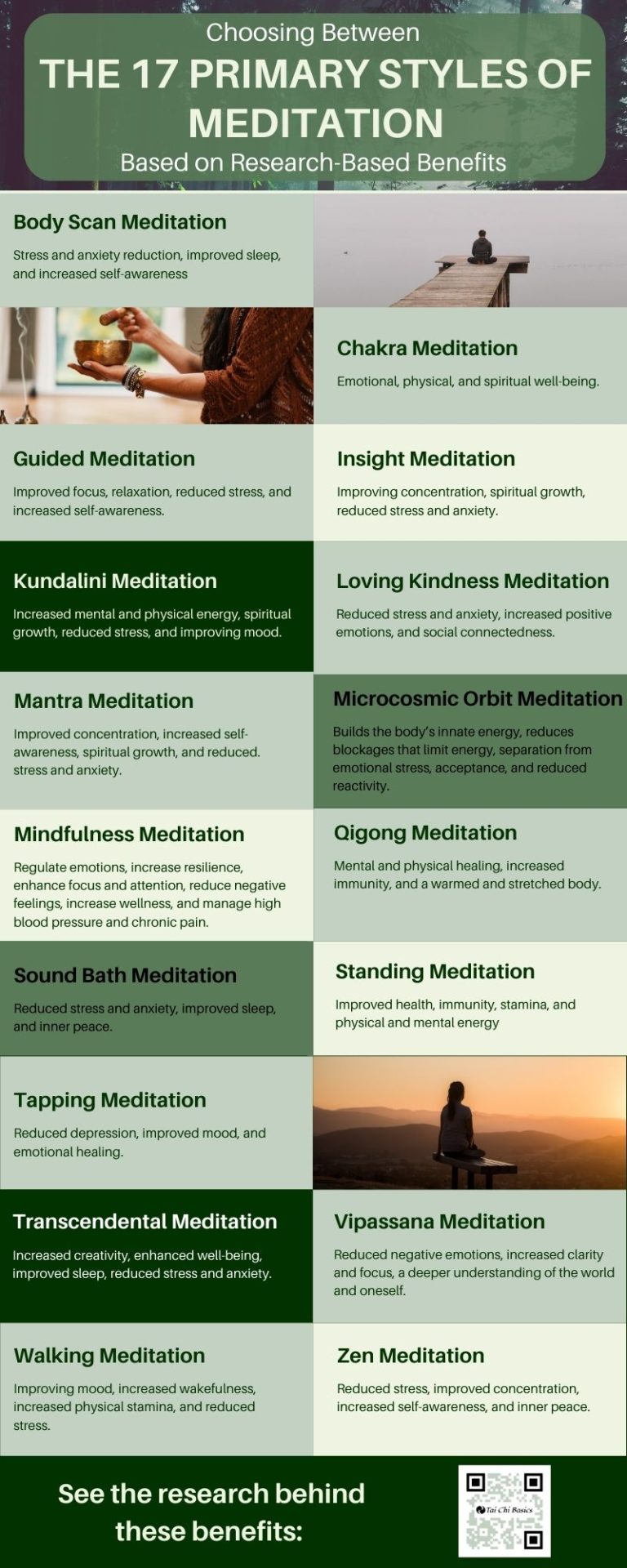 What is Meditation - The 17 Primary Styles and Which to Choose