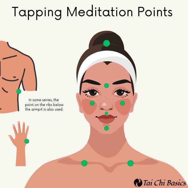 tapping meditation points