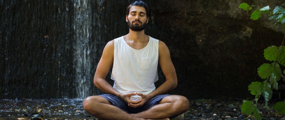 showing how to do zen meditation